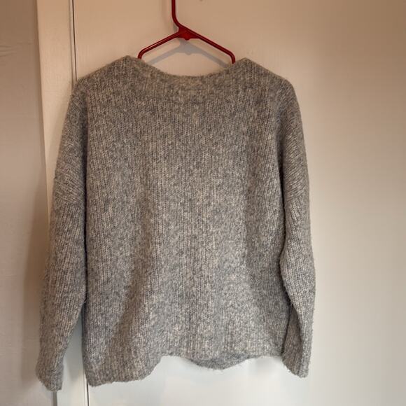 Atelier Delphine Tere Boxy Sweater Melange Size XS/S Water Sky Gray - Picture 5 of 5